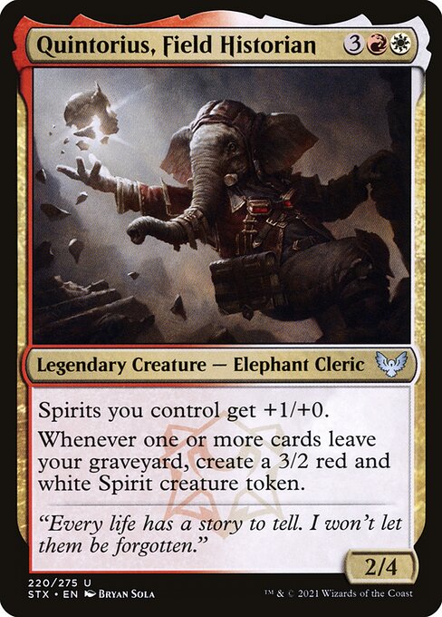 Quintorius, Field Historian (FOIL)