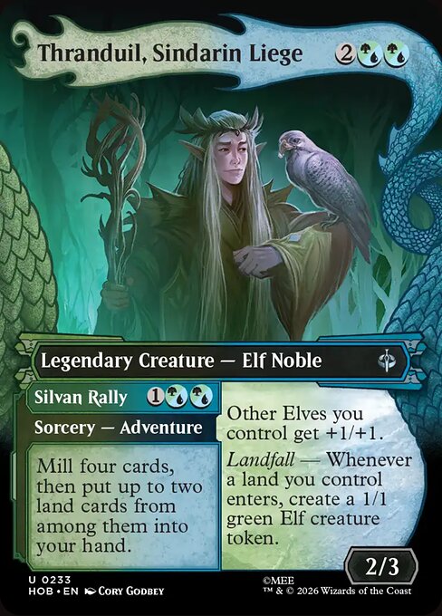 Thranduil, Sindarin Liege // Silvan Rally (Showcase)