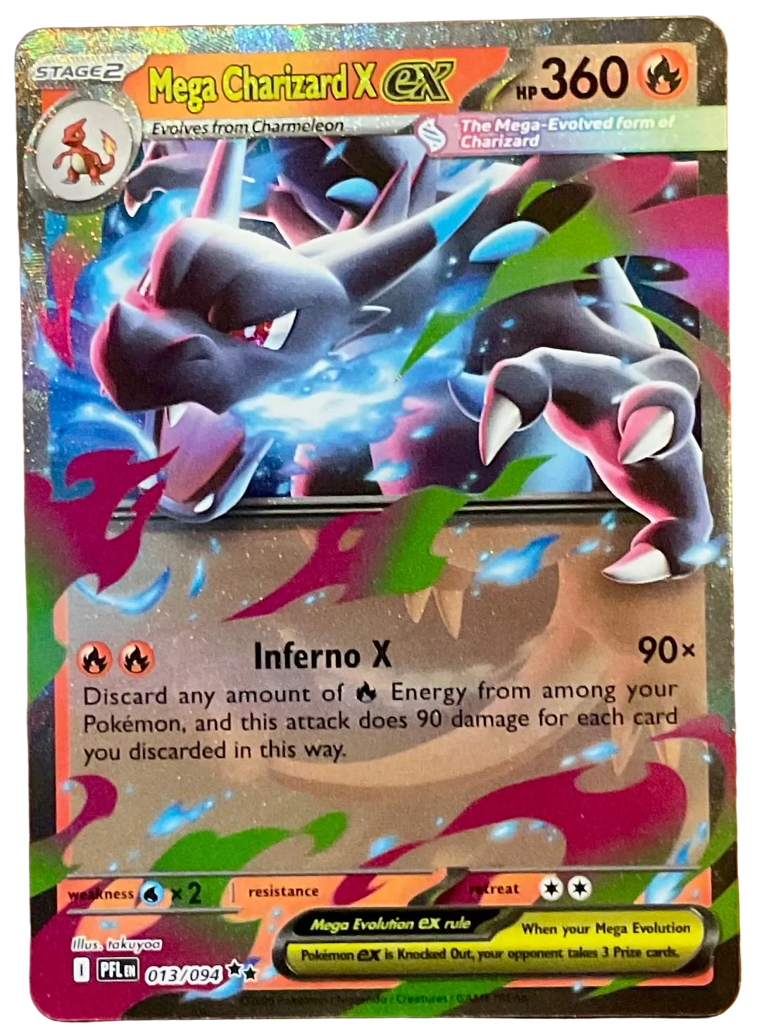 Mega Charizard ex 013/094 - Phantasmal Flames