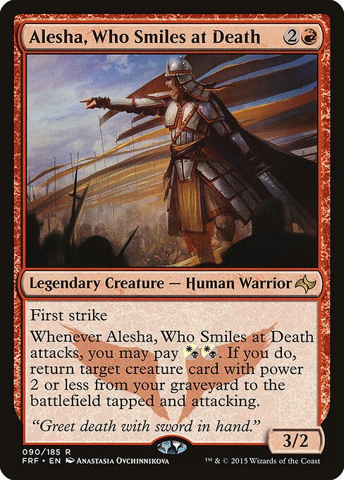 Alesha, Who Smiles at Death (FOIL)