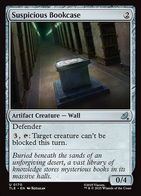 Suspicious Bookcase (FOIL)
