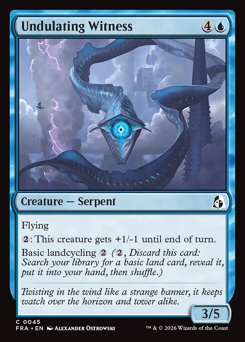 CAD Undulating Witness card from the Reality Fracture set