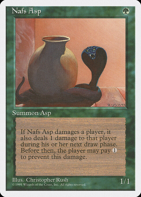 CAD Nafs Asp card from the Fourth Edition set