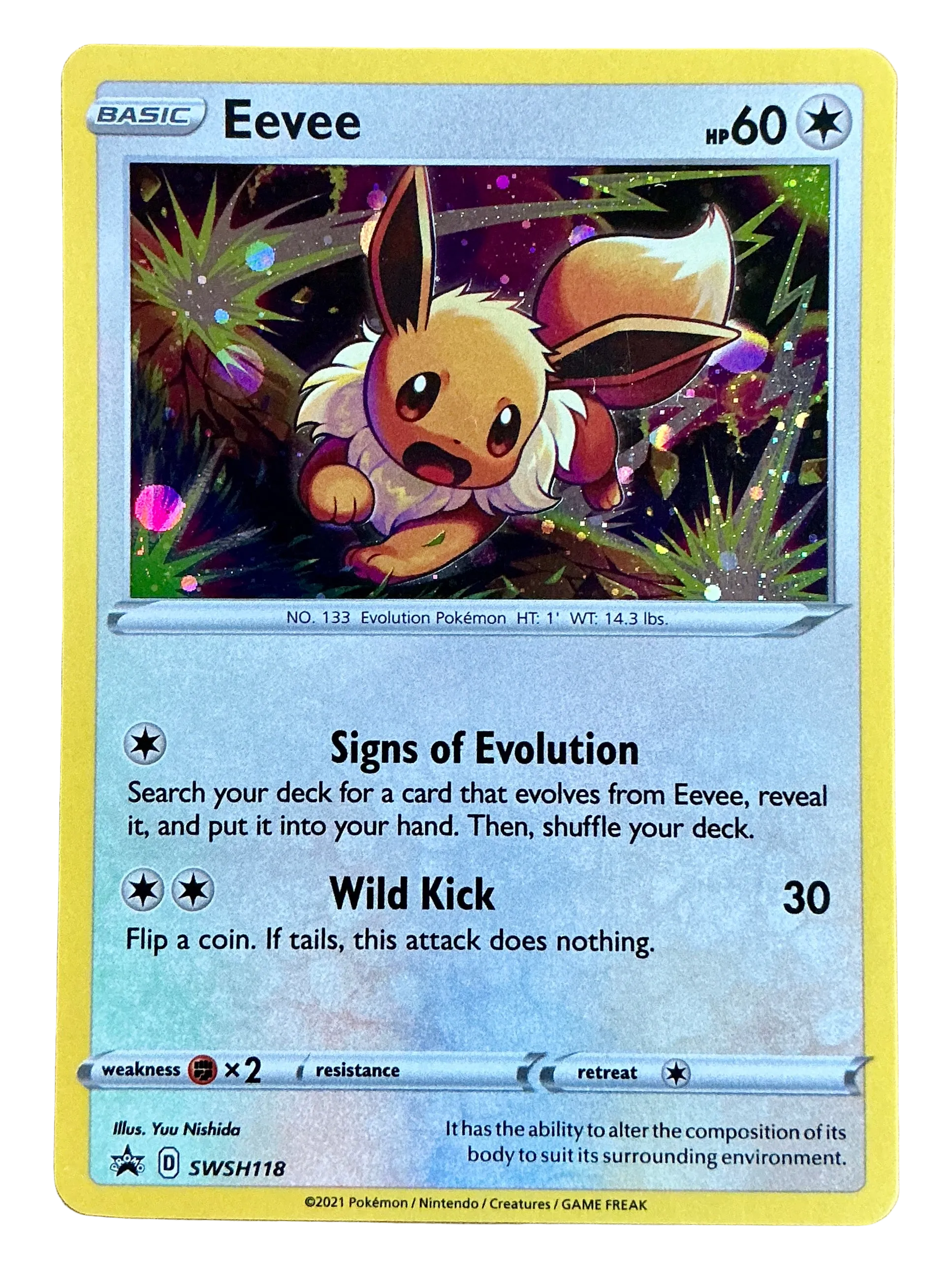 Eevee Black Star Promo SWSH118