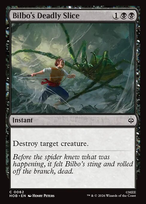 Bilbo's Deadly Slice (FOIL)