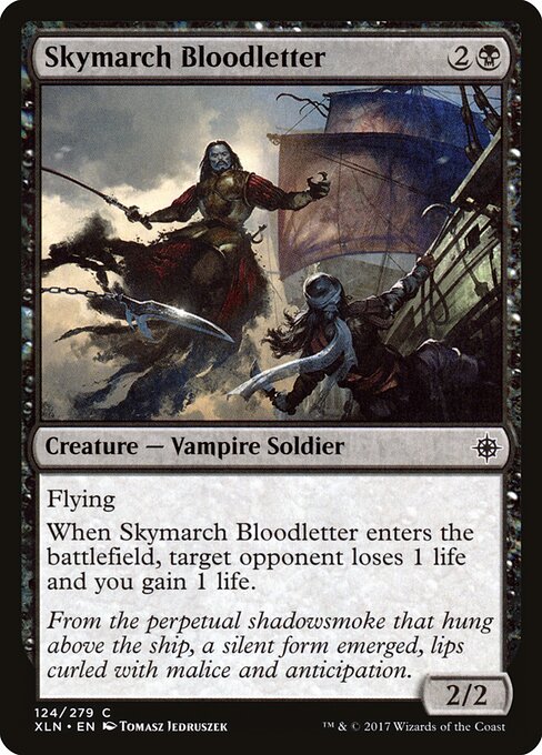 CAD Skymarch Bloodletter card from the Ixalan set