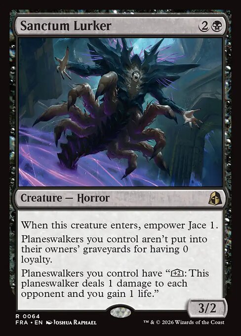 CAD Sanctum Lurker card from the Reality Fracture set