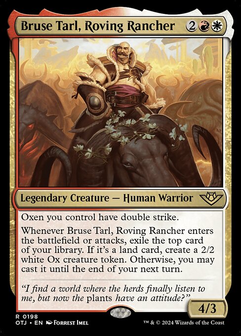 Bruse Tarl, Roving Rancher (FOIL)