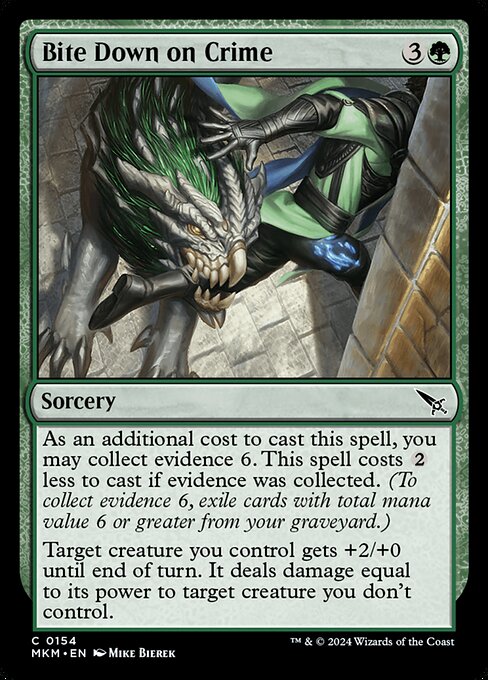 Bite Down on Crime (FOIL)