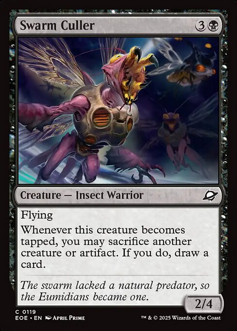 CAD Swarm Culler card from the Edge of Eternities set