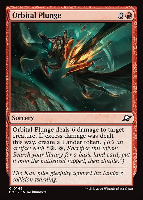 Orbital Plunge (FOIL)