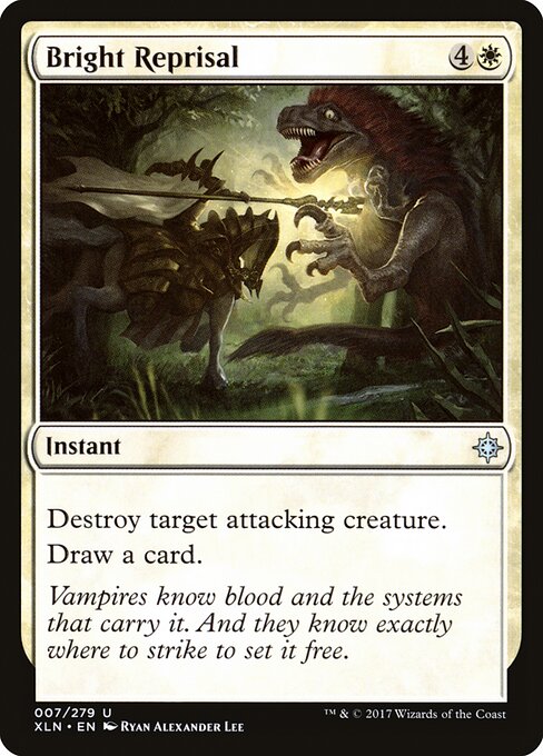 CAD Bright Reprisal card from the Ixalan set