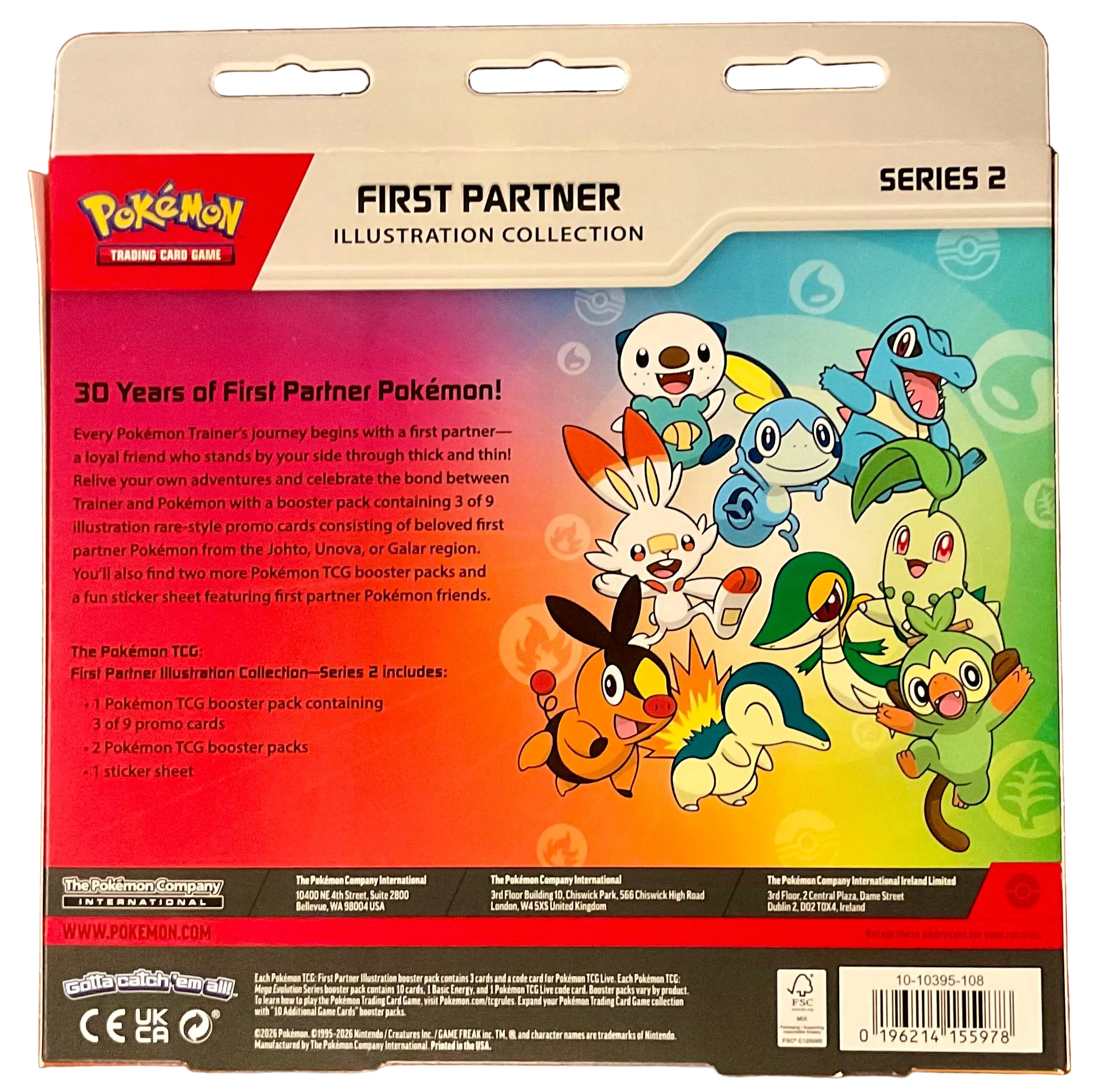 Pokémon TCG: First Partner Pack (Series 2)