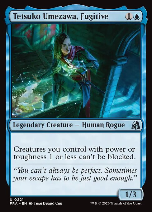 CAD Tetsuko Umezawa, Fugitive card from the Reality Fracture set
