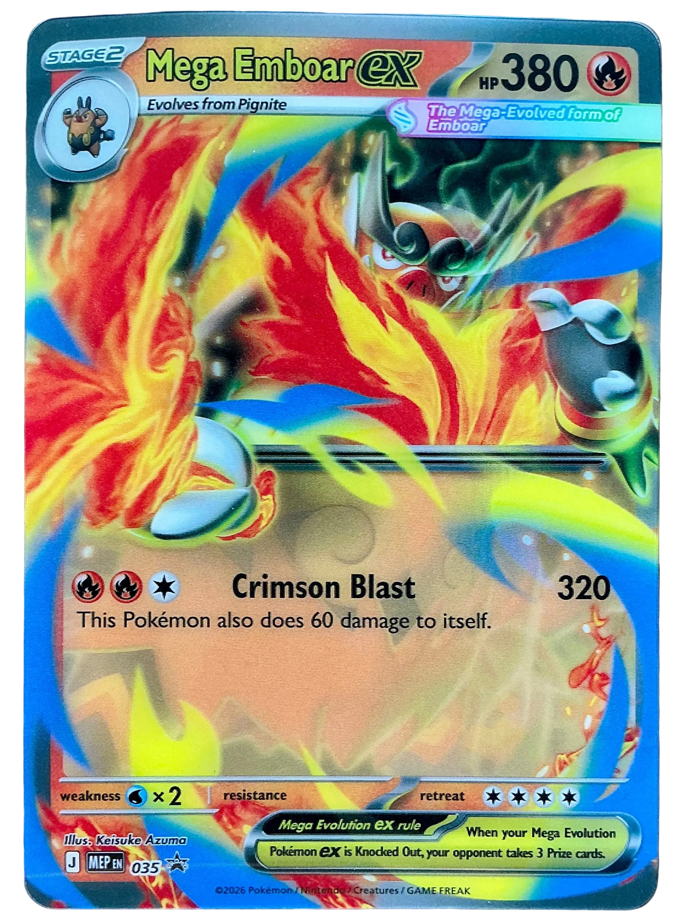 Mega Emboar ex Jumbo - SVP 035