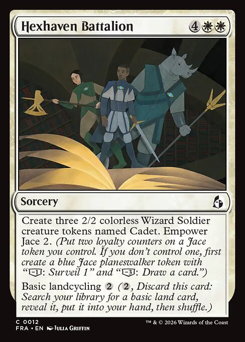 CAD Hexhaven Battalion card from the Reality Fracture set