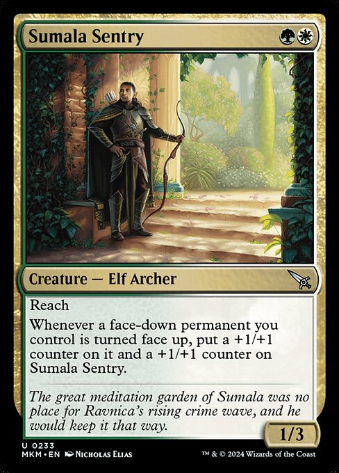 CAD Sumala Sentry card from the Murders at Karlov Manor set