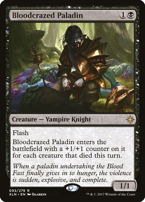 CAD Bloodcrazed Paladin card from the Ixalan set