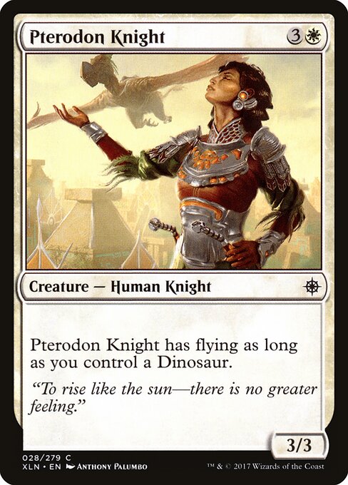 Pterodon Knight card from the Ixalan set