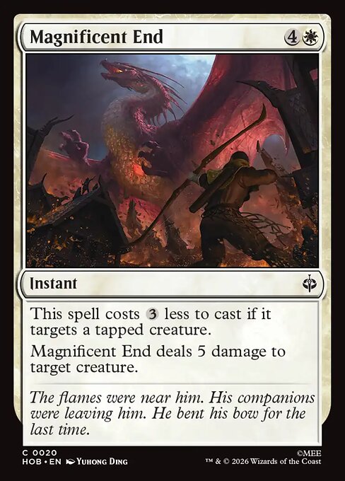 Magnificent End (FOIL)