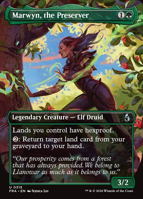CAD Marwyn, the Preserver card from the Reality Fracture set