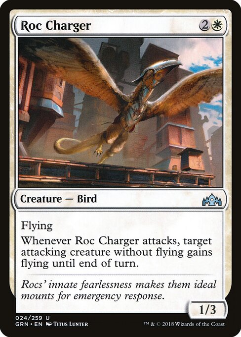 Roc Charger card from the Guilds of Ravnica set