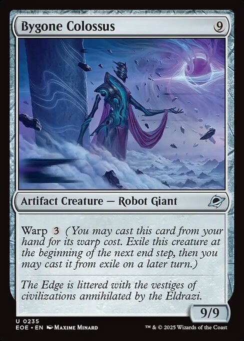 CAD Bygone Colossus card from the Edge of Eternities set