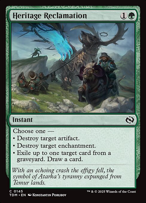 Heritage Reclamation (FOIL)
