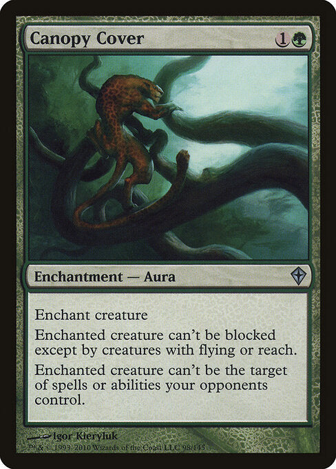 CAD Canopy Cover card from the Worldwake set