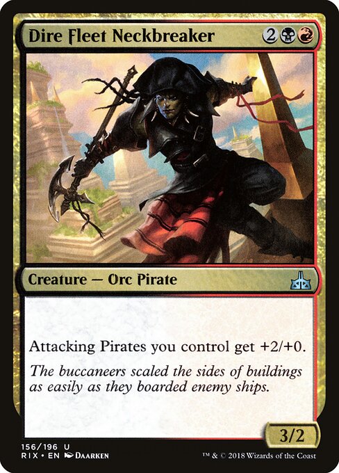 Dire Fleet Neckbreaker
