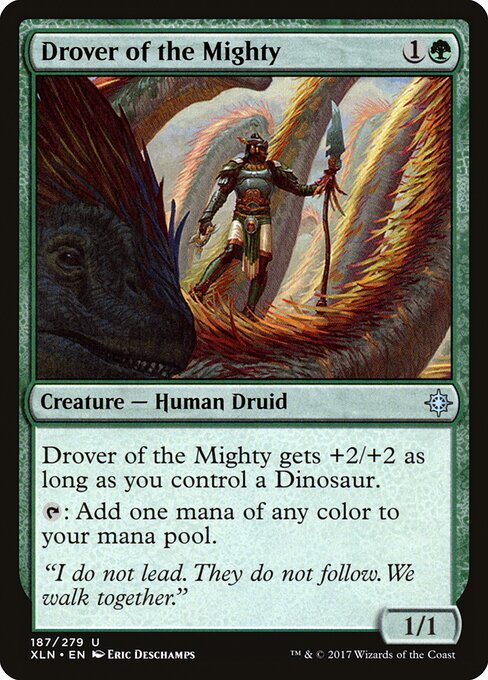 CAD Drover of the Mighty card from the Ixalan set