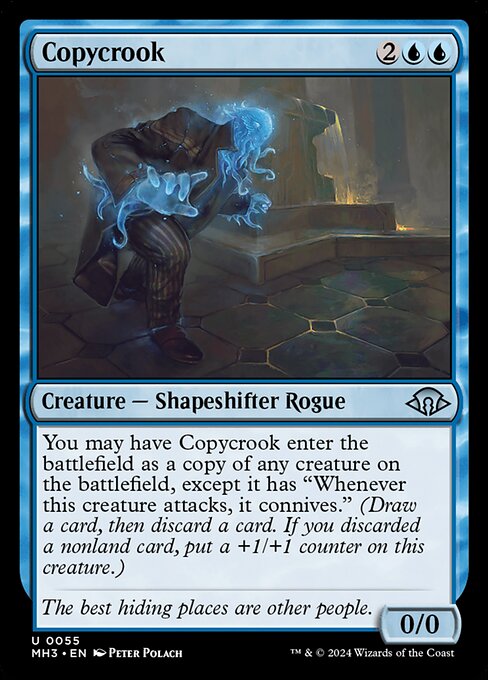 Copycrook card from the Modern Horizons 3 set