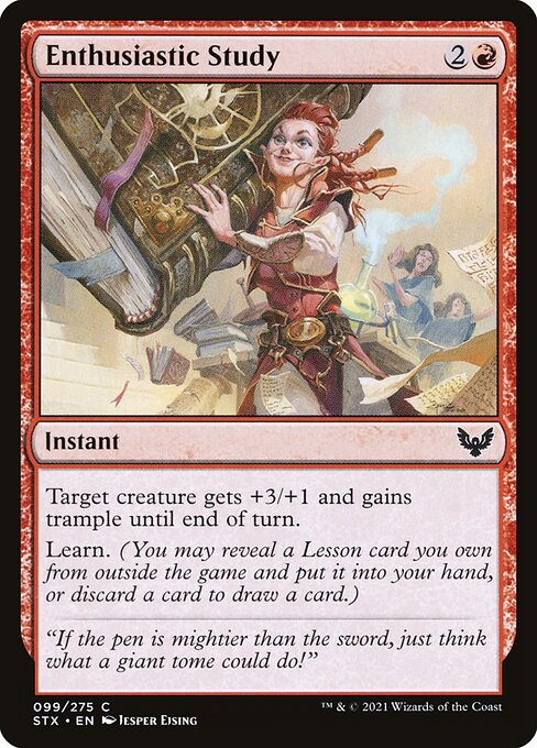 Enthusiastic Study (FOIL)