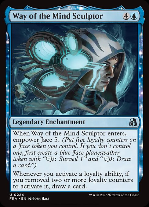 CAD Way of the Mind Sculptor card from the Reality Fracture set