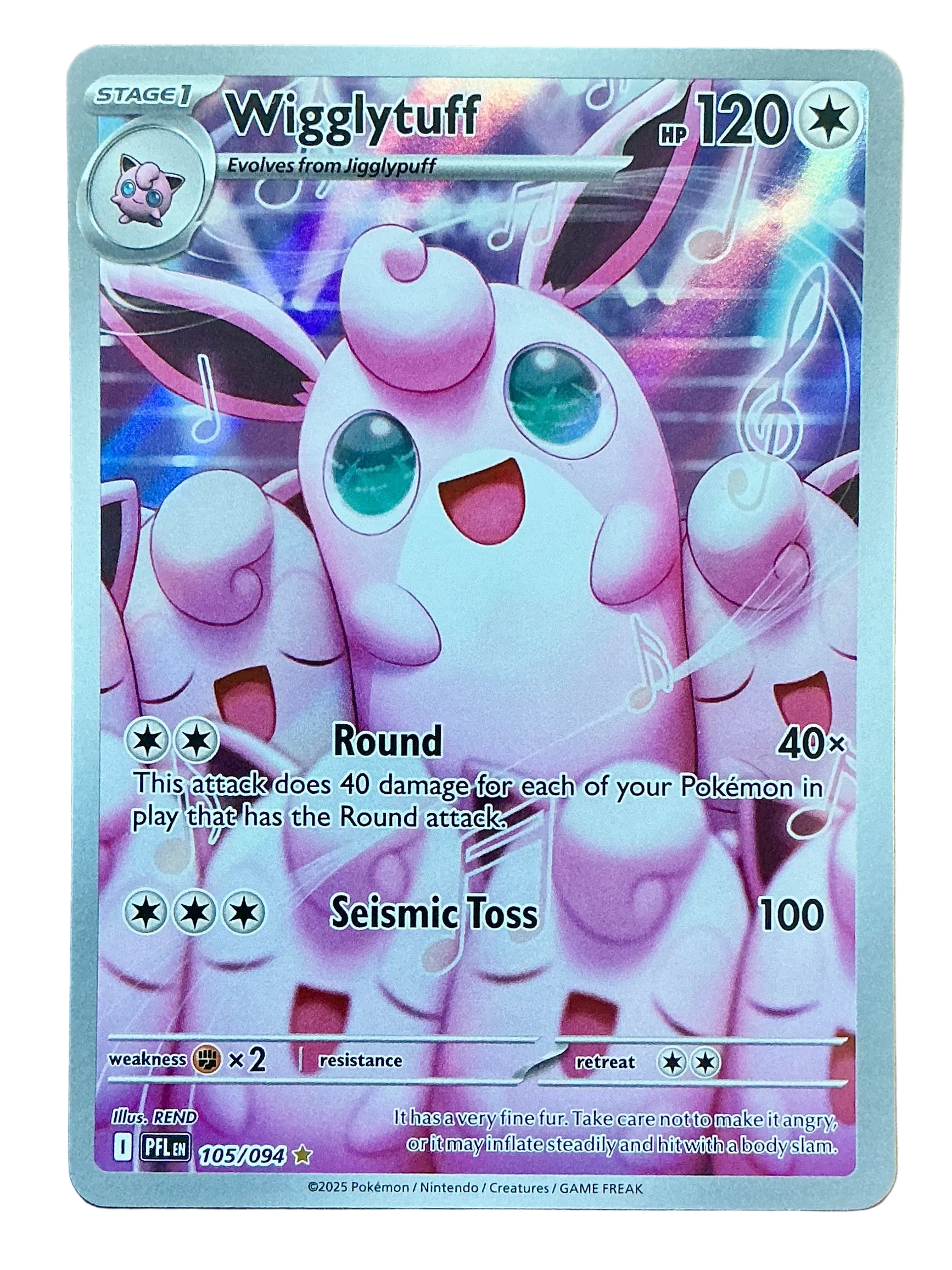 Wigglytuff - Phantasmal Flames - 105/094