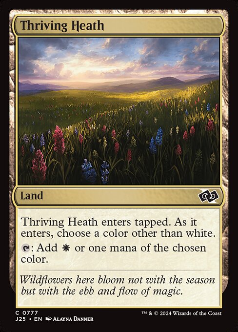 CAD Thriving Heath card from the Foundations Jumpstart set
