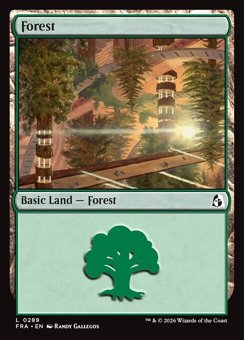 CAD Forest card from the Reality Fracture set