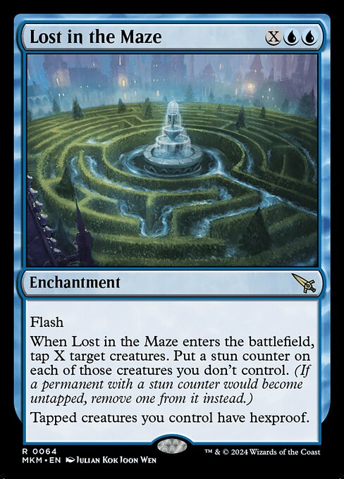 CAD Lost in the Maze card from the Murders at Karlov Manor set