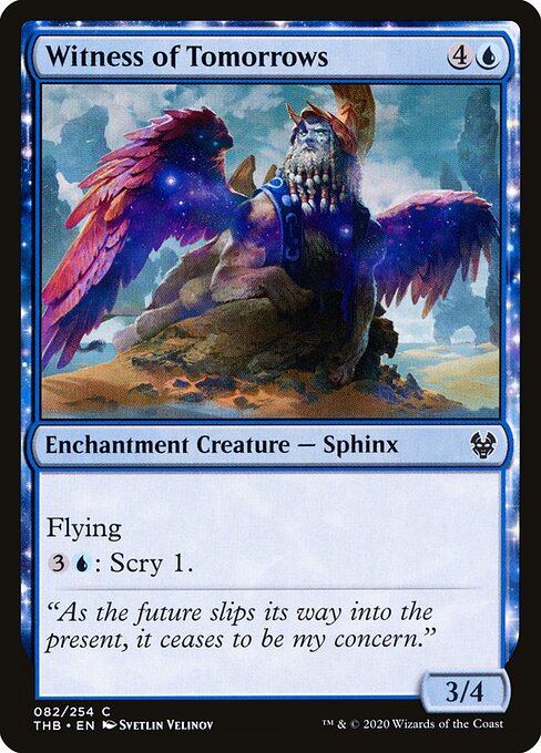 Witness of Tomorrows (FOIL)