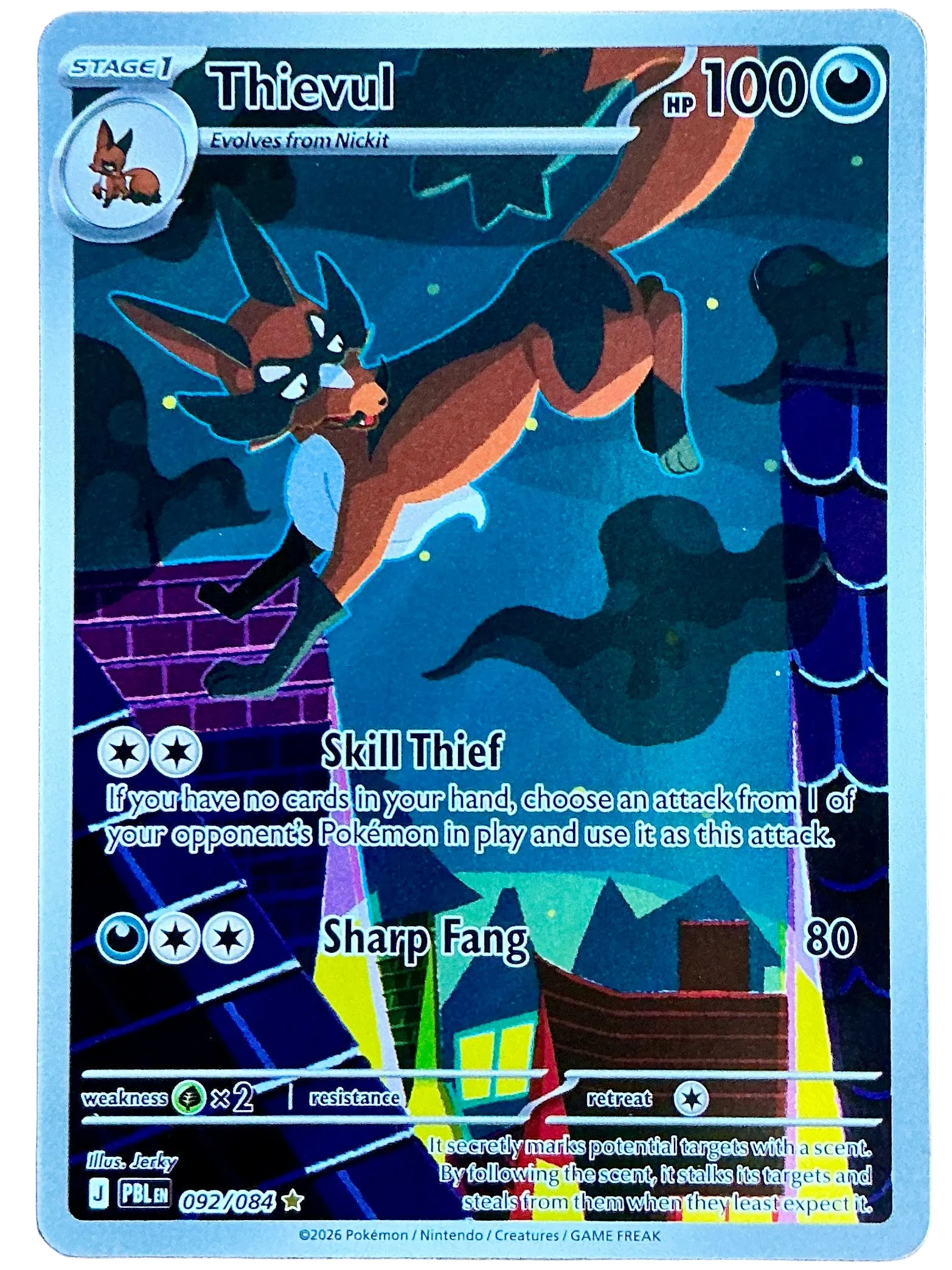Thievul (Illustration Rare) - Pitch Black - 092