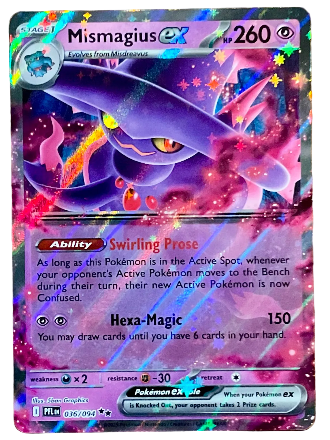 Mismagius ex 036/094 - Phantasmal Flames
