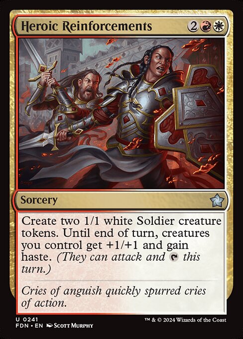 Heroic Reinforcements (FOIL)