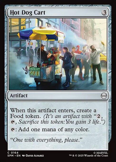 Hot Dog Cart (FOIL)