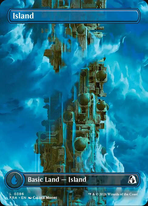 CAD Island card from the Reality Fracture set