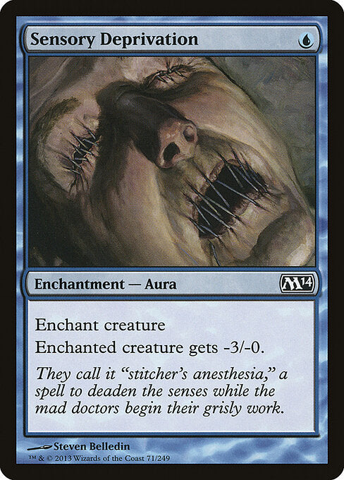 Sensory Deprivation card from the Magic 2014 set