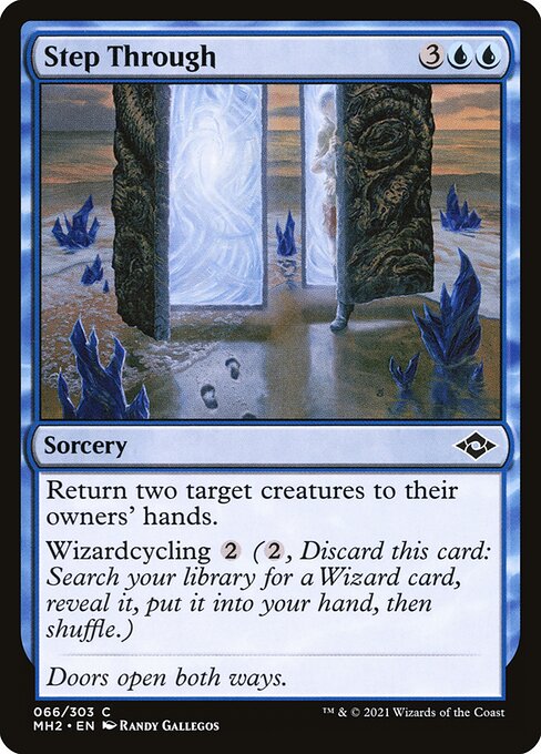 Step Through card from the Modern Horizons 2 set