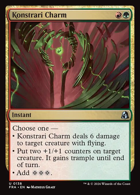 CAD Konstrari Charm card from the Reality Fracture set