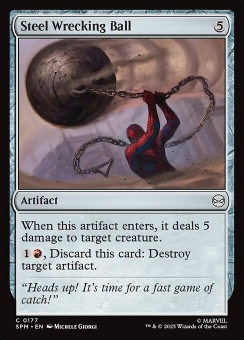 Steel Wrecking Ball (FOIL)