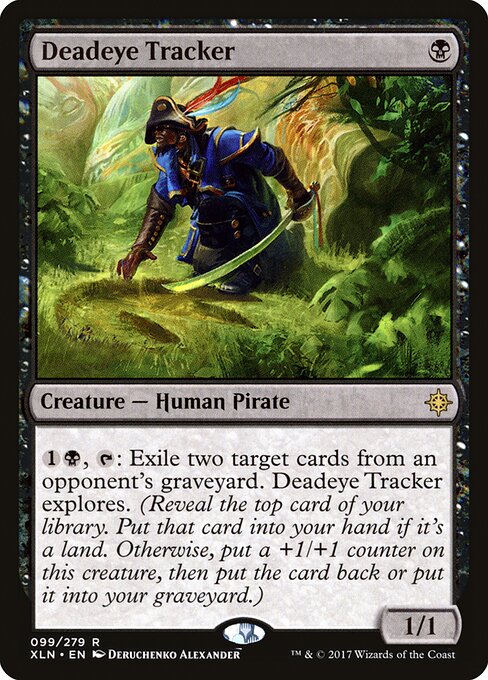 CAD Deadeye Tracker card from the Ixalan set
