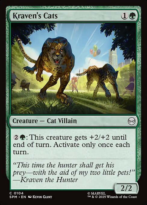 Kraven's Cats (FOIL)